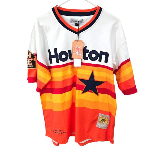 HeadGear Classics Nostalgia Co. Sz Large Houston Eagles NL Baseball Jersey - Picture 1 of 9